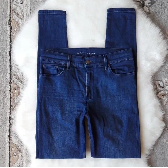 MOTT & BOW High Rise Skinny Jean - Eldridge - Picture 2 of 7